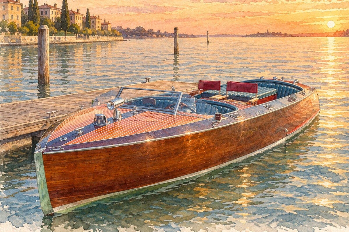 Classic Hacker-Craft tender, 1933, restored 1992