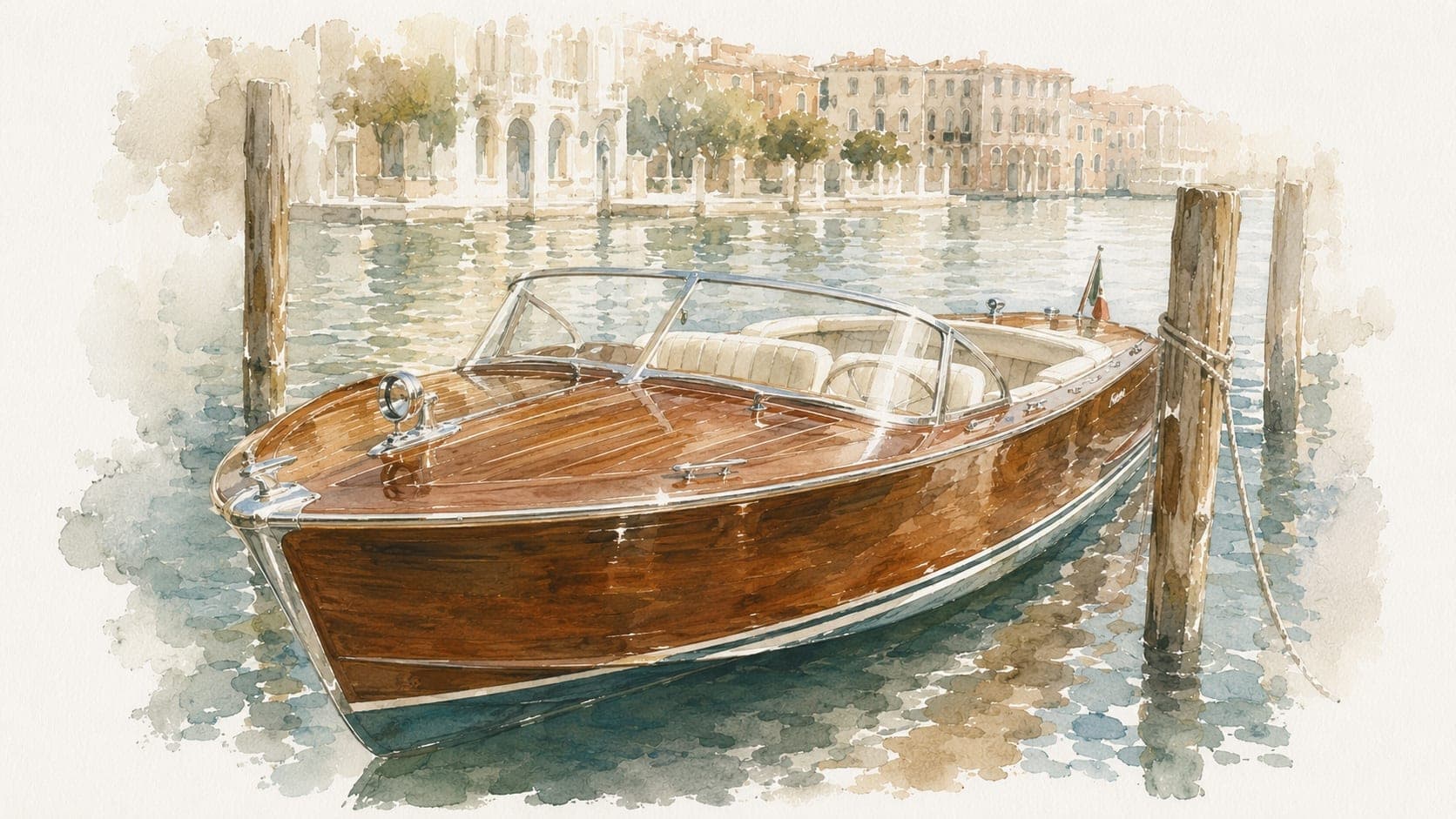 Аренда винтажного катера Riva